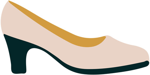 Women Low Heel Shoe Icon
