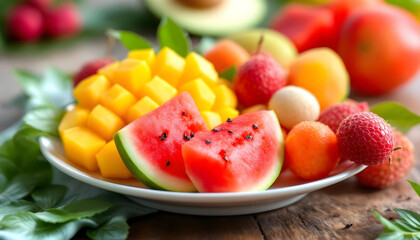 melon and watermelon