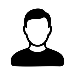 User Profile Icon Representing Account or Identity