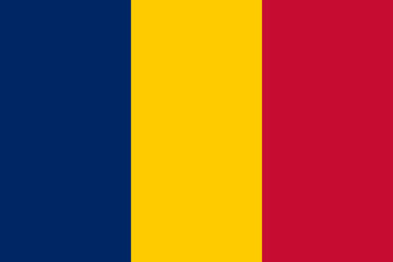 Chadian-flag-AIFlag Of Chad, Chad flag, National flag of Chad.