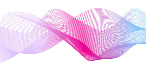 Abstract background wave line in vector business texture. Pattern line blend curve flow futuristic background. Modern background futuristic energy sound waves technology concept background.	
