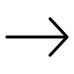 Arrow Thin Right Icon