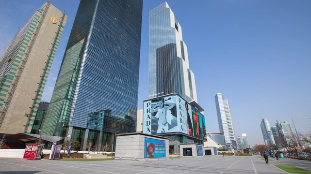 서울 강남 삼성동 코엑스 타임랩스