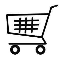 shopping cart icon,shopping cart isolated on white,shopping cart isolated