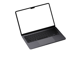 Laptop Mockup with Transparent Background PNG