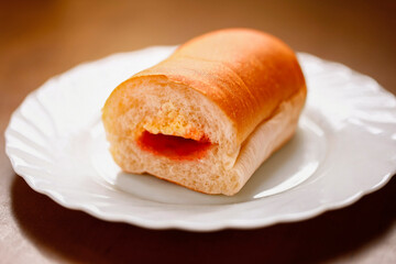 コッペパン　ジャム