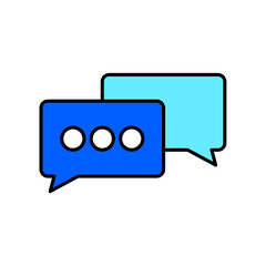 Icon a communication, isolated against a clean background.