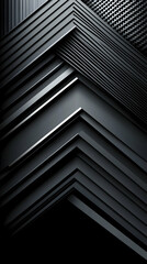 Obraz premium Abstract dark geometric shapes, urban background