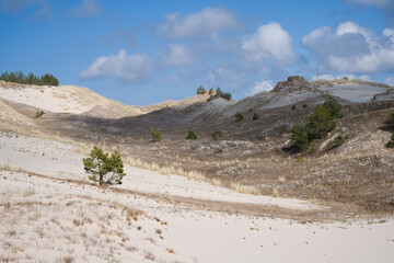 Słowinski National Park Sand Dunes, Poland