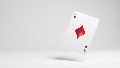 Obraz premium A single playing card flipped in the air against a white background , queen, spade, king