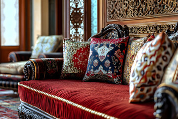 Sophisticated Opulence: A Showcase of Luxurious Upholstered Furnishings in Traditional Craftsmanship