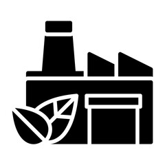 Green Factory Icon