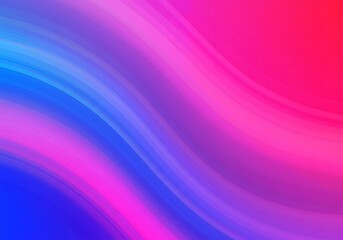 Abstract Gradient Background with Vibrant Waves Red, Pink, Blue Colors, Smooth, Modern Design.
