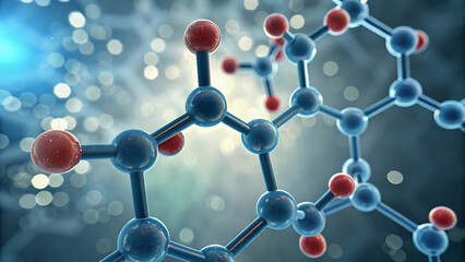 Intricate Molecular Network: Science in Focus
