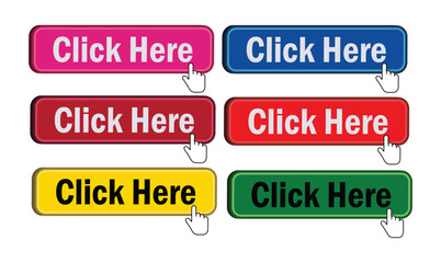 click here 3d buttons design