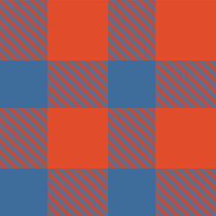 Vibrant plaid pattern in shades of orange, blue, and mauve.  Perfect for textile design, website backgrounds, or fallthemed projects.