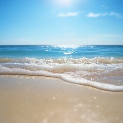 Dreamy Beach Blur - Summer Relaxation by the Ocean