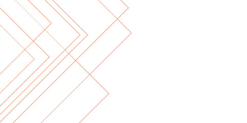 Abstract industrial Design random lines red on white background. Background modern technology geometrically, geometric line. Geometric banner pattern background.