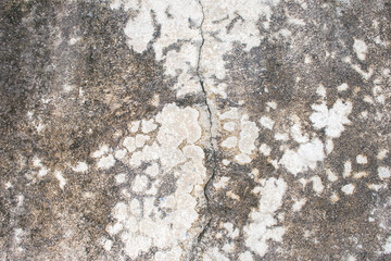 background texture old cement walls have crack 