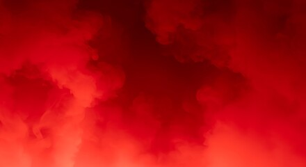 Crimson Cloudscape A Red Haze Inferno Embers Scarlet Smoke Burning Sky Deep Red Mist Crimson Swirl Red Abyss Fiery Vapor Blood Orange Sky AI Generated