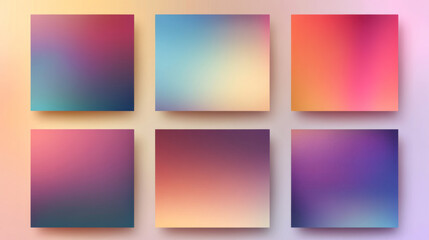 Fototapeta premium Modern gradient backgrounds in vibrant colors create stunning visual appeal