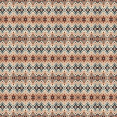 Seamless Ikat Print Pattern &ndash; Textile and Fashion Design for Trendy Fabrics