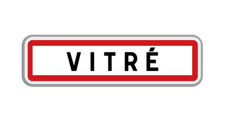 Panneau de Vitré, Ille-et-Vilaine, Bretagne