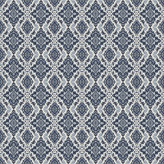 Seamless Ikat Print Pattern &ndash; Textile and Fashion Design for Trendy Fabrics