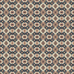 Seamless Ikat Print Pattern – Textile and Fashion Design for Trendy Fabrics