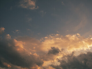 Obraz premium 日暮れ空