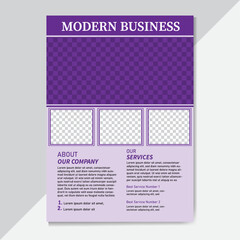 Layout design creative and Corporate business flyer stylish template.
