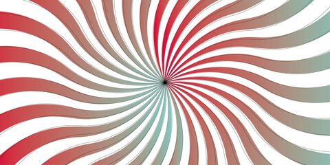 Abstract Radial Burst Pattern in Pink and green color Dynamic Vector Illustration Featuring Bold StarburstMonochrome Hypnotic Spiral Design with Swirling  Spiral radial striped pattern beam with rays.