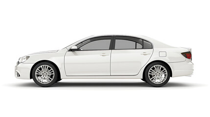 Fototapeta premium car isolated on white background
