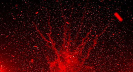 Crimson Cascade AI Generated