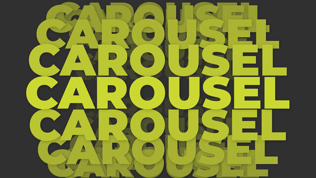 Carousel Text Widget Animation Background