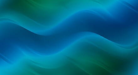Obraz premium Azure Undulation AI Generated