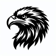 Fototapeta premium Minimalist Wildlife Illustration Featuring Bird Silhouettes