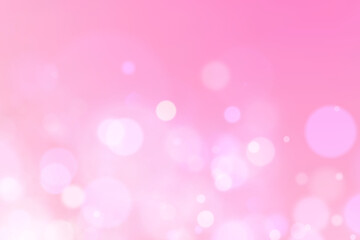 Bokeh on pink background.Bokeh blur.Light effect