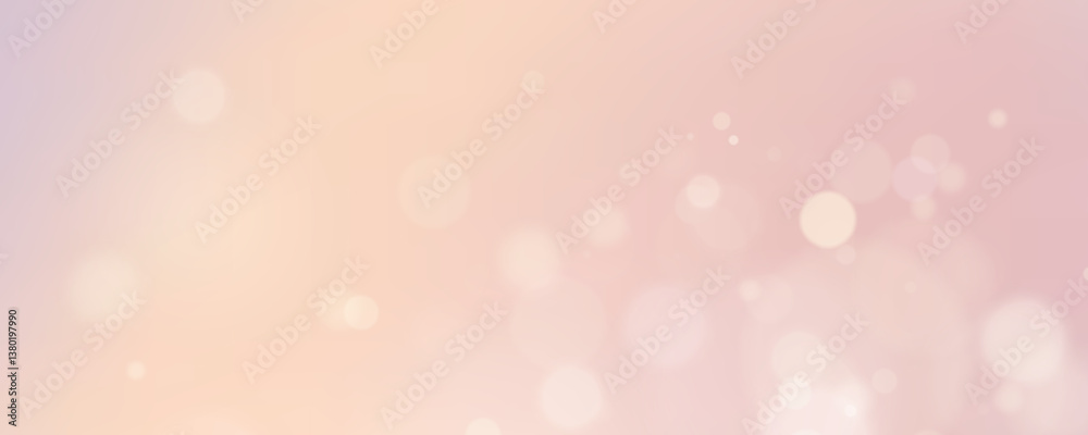 Poster Bokeh background. Subtle bokeh blur.