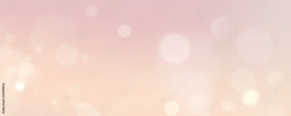 Poster Bokeh background. Subtle bokeh blur.