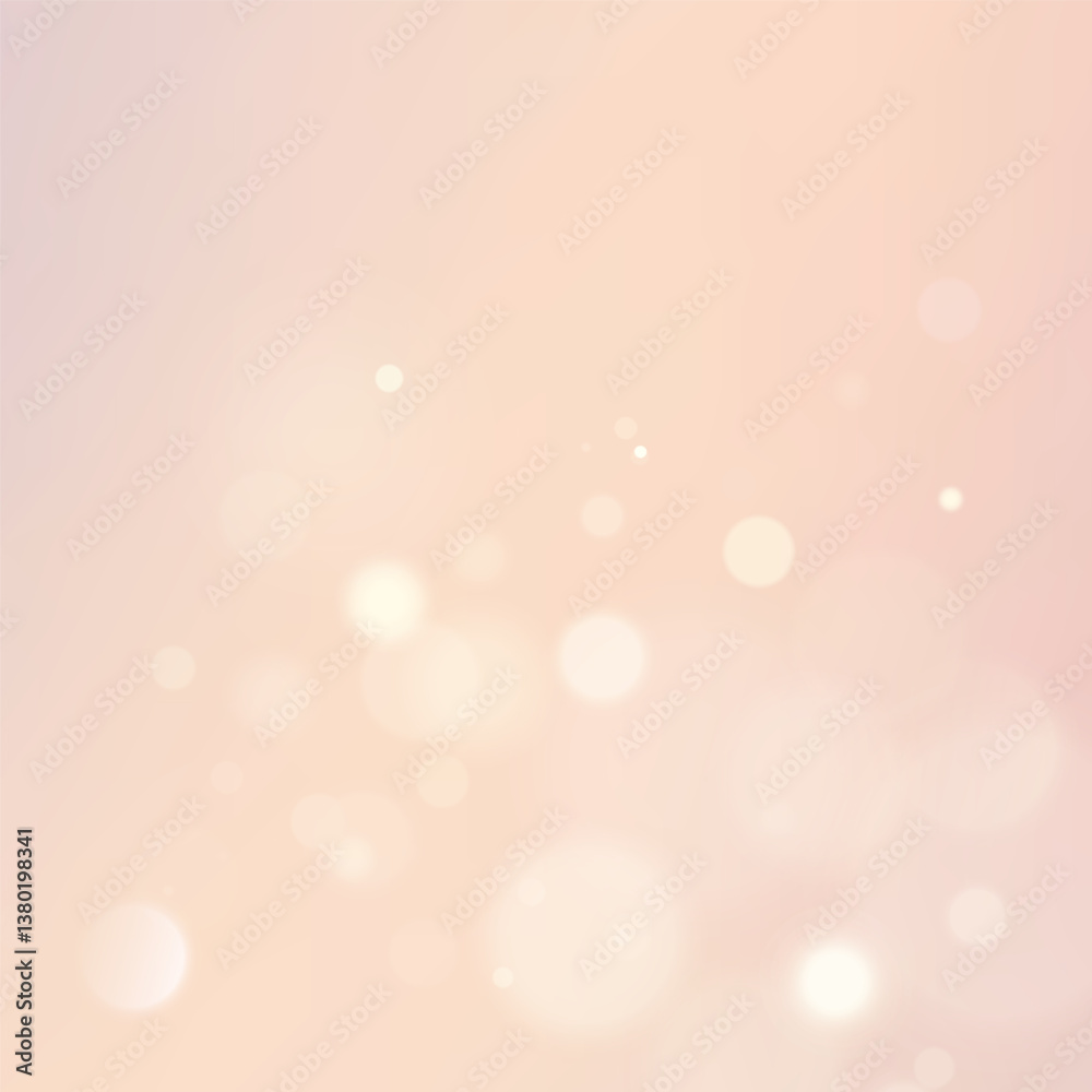 Poster Bokeh background. Subtle bokeh blur.