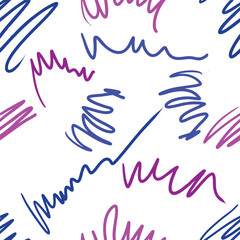 Seamless vector pattern of hands holding hands