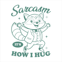 raccoon T shirt