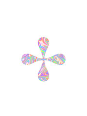 A vibrant holographic stars overlay featuring a dreamy, futuristic aesthetic. Perfect for adding a magical touch to digital designs, social media graphics, poster, and creative projects.