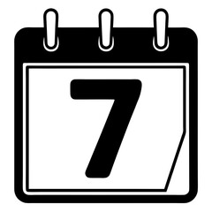 calendar vector all day 1 /31