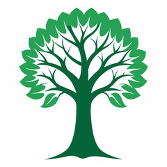 Obraz premium tree vector