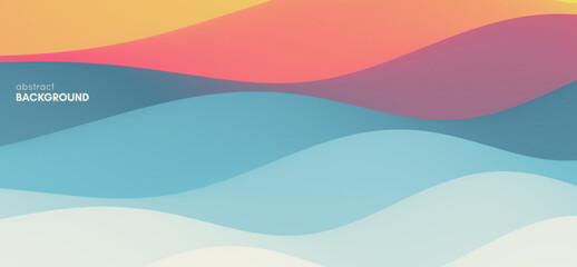Abstract background with dynamic effect. Creative design poster with vibrant gradients. Vector illustration for advertising, marketing, presentation. Mobile screen.