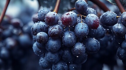 berries on the vine