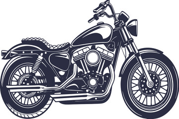 Obraz premium motorcycle vector icon
