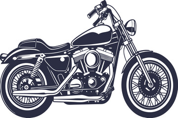 Fototapeta premium motorcycle vector icon